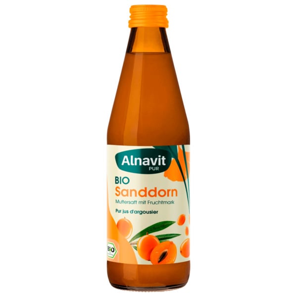 Bild 1 von Alnavit Bio Sanddorn Muttersaft 330ml