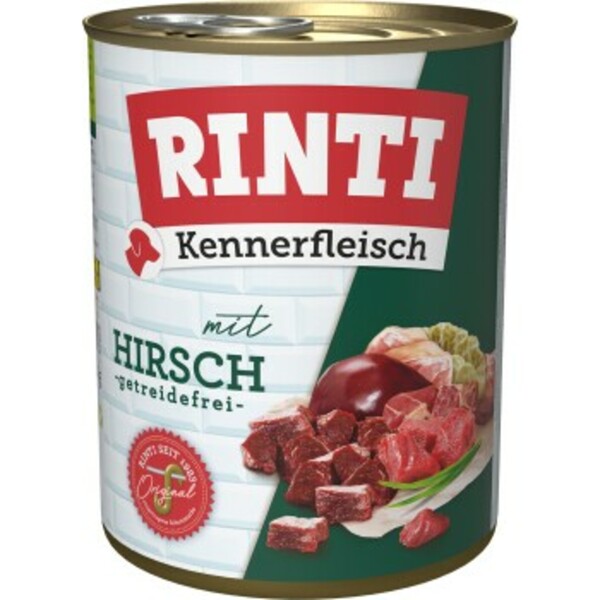 Bild 1 von RINTI Kennerfleisch Hirsch 12x800 g