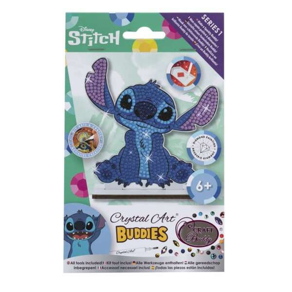 Bild 1 von Disney Prinzessin - Crystal Art Buddies - Steckfigur Stitch