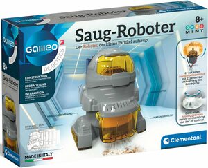Clementoni® Experimentierkasten »Galileo, Saug-Roboter«, Made in Europe
