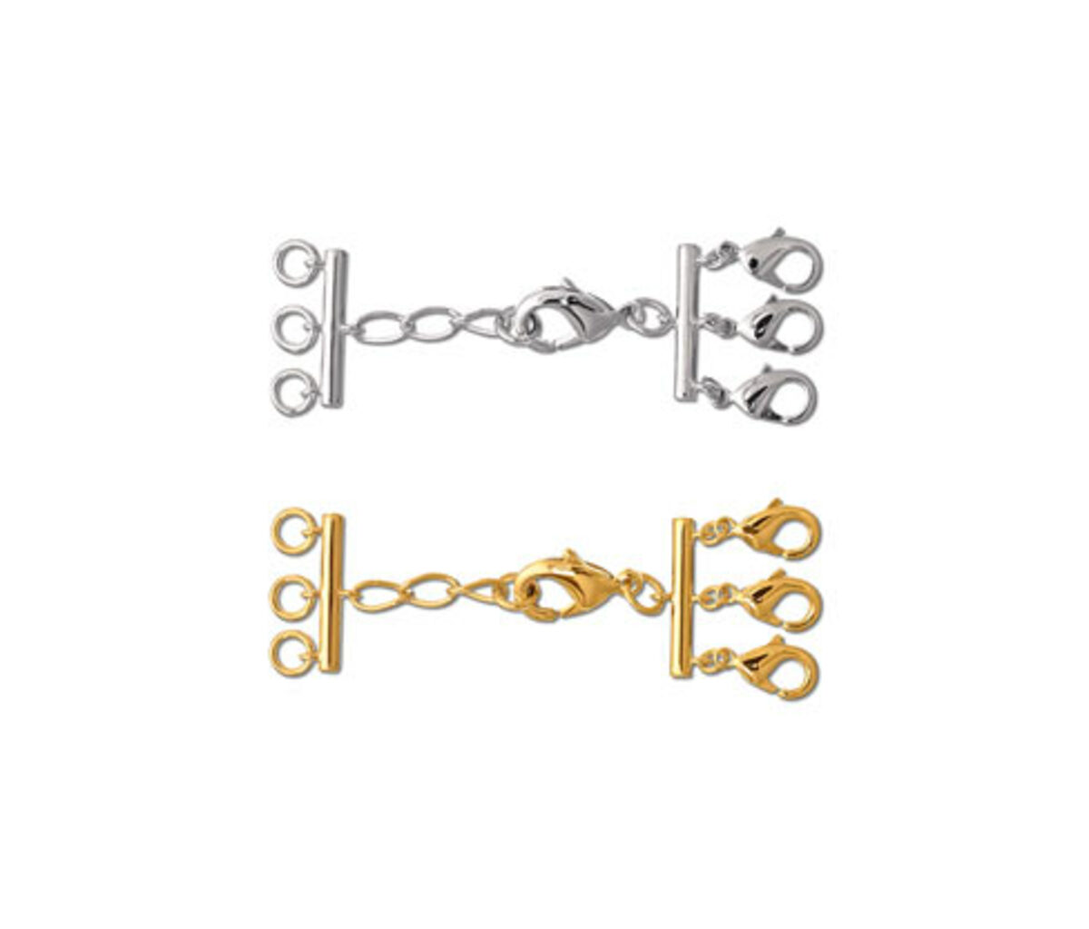 Bild 1 von 2 Kettenverschlüsse für Layering