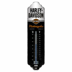 Thermometer Harley Davidson Motorcycle Maße (B x H): 6,5 28 cm Harley-Davidson