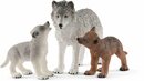 Bild 1 von Schleich® Spielfigur »Wild Life, Wolfsmutter mit Welpen (42472)«, (Set)