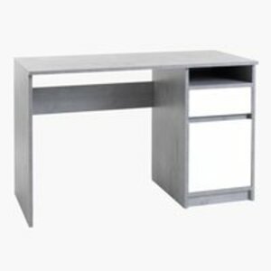 Schreibtisch BILLUND 53x120 beton/weiß