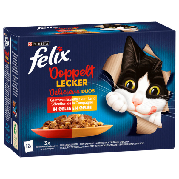 Bild 1 von Purina Felix Doppelt Lecker Geschmacksvielfalt vom Land 12x85g