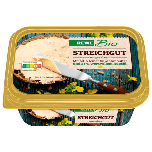 Bild 1 von REWE Bio Streichgut ungesalzen 200g