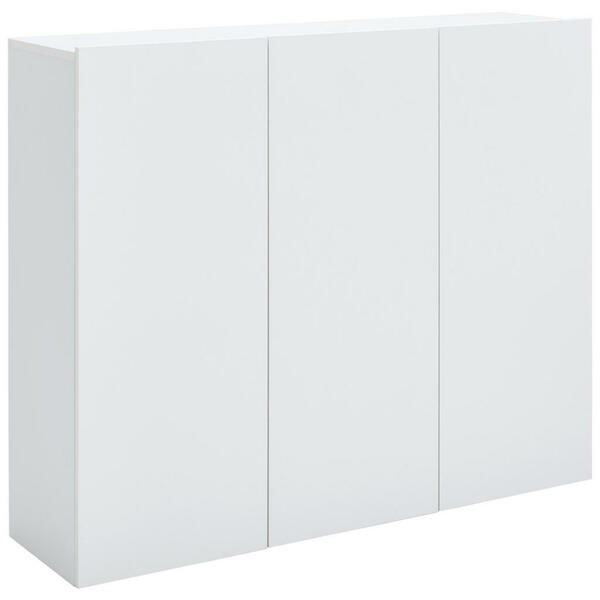 Bild 1 von Hom`in Hängeschuhschrank, Weiß, Holzwerkstoff, 12 Fächer, 120x100x34 cm, Garderobe, Schuhaufbewahrung, Schuhschränke