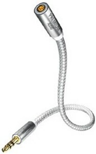 in-akustik Premium Verl.-kabel (7,5 m) Kopfhörer Zubehör weiß/silber