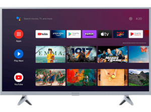 PANASONIC TX-32LSW504S LED TV (Flat, 32 Zoll / 81 cm, HD, SMART TV, Android), Silber