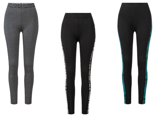 Bild 1 von esmara® Damen Leggings, normale Leibhöhe