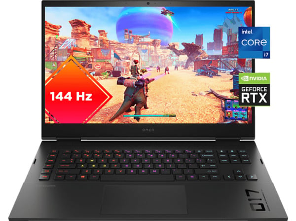 Bild 1 von HP OMEN by Laptop 17-cm2376ng, Gaming Notebook, mit 17,3 Zoll Display, Intel® Core™ i7,i7-13700HX Prozessor, 16 GB RAM, 1 TB SSD, NVIDIA GeForce RTX™ 4070, Schwarz, Windows 11 Home (64 Bit), Sch