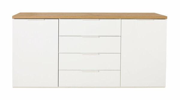 Bild 1 von Sideboard Artisan Eiche - weiß hochglanz 171 cm - MUNDI