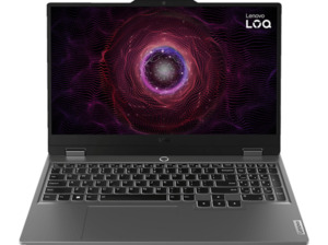 LENOVO LOQ 15AHP9, Gaming-Notebook, mit 15,6 Zoll Display, AMD Ryzen™ 5,8645HS Prozessor, 16 GB RAM, 512 SSD, NVIDIA GeForce RTX™ 4050, Luna Grey, Windows 11 Home (64 Bit), Luna Grey