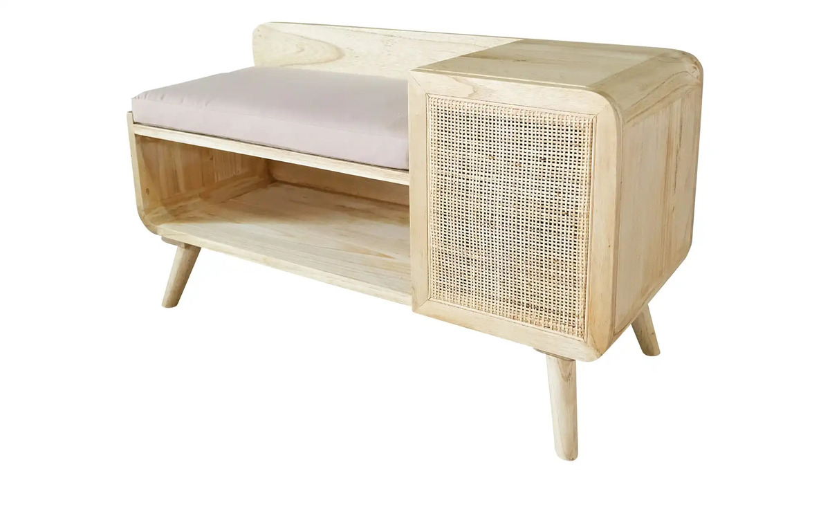 Bild 1 von Garderobenbank  Majua ¦ holzfarben ¦ Maße (cm): B: 100 H: 56 T: 38 Flur- & Dielenmöbel > Garderobenschränke - Sconto