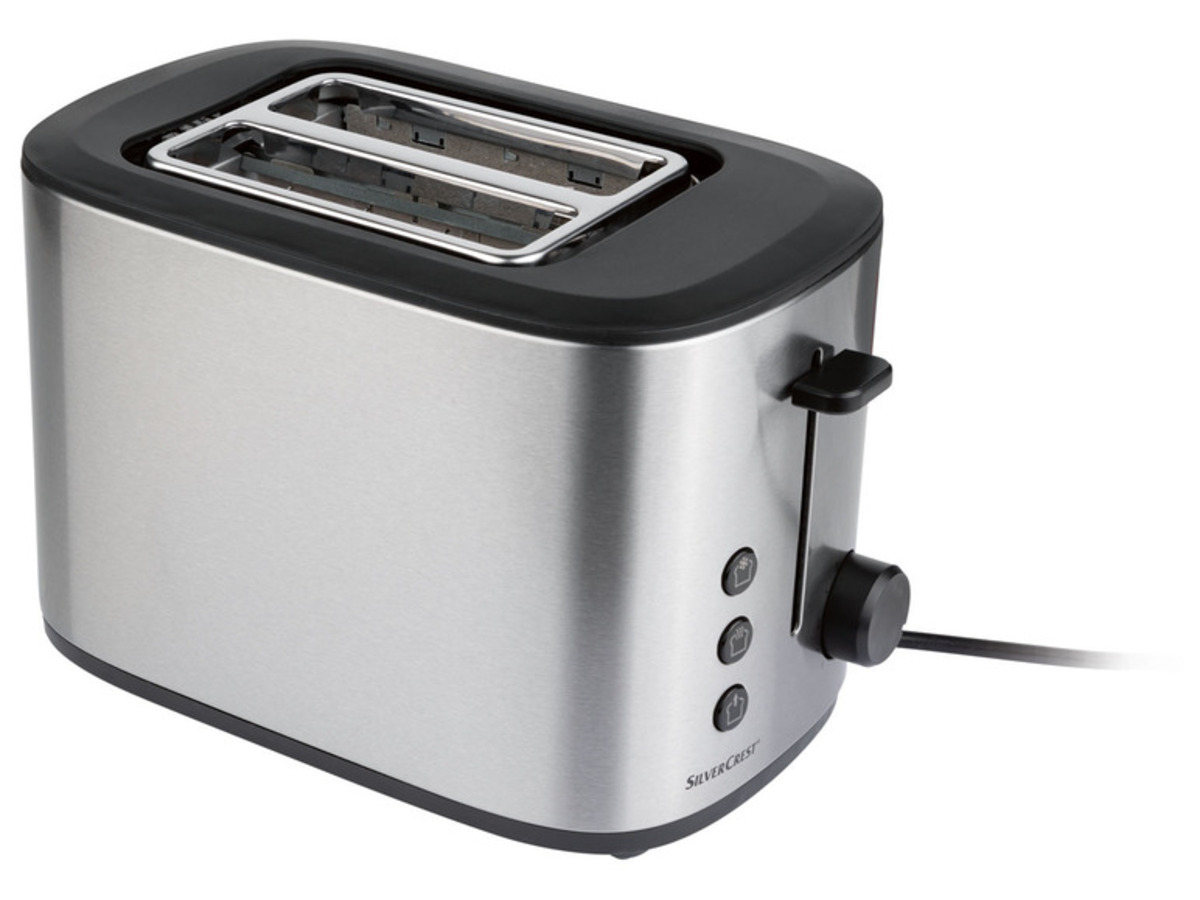 Bild 2 von Silvercrest Kitchen Tools Edelstahl Toaster Doppelschlitz
