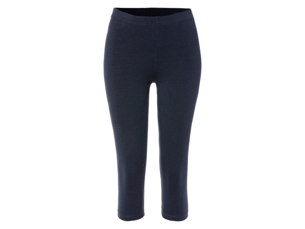 Bild 2 von esmara® Damen Capri-Leggings, normale Leibhöhe