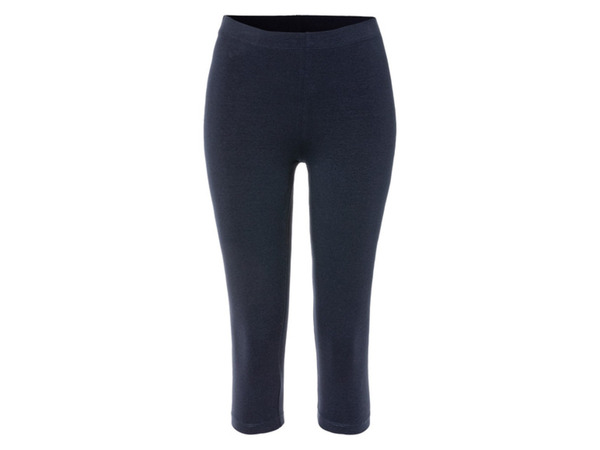 Bild 2 von esmara® Damen Capri-Leggings, normale Leibhöhe