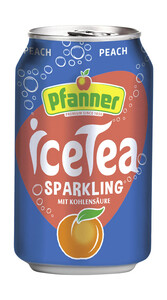 Pfanner Ice Tea Sparkling Peach 0,33L