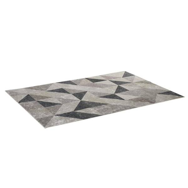 Bild 1 von Teppich mit Gleitsicherheit grau, schwarz (Farbe: grau, schwarz, weiß)
