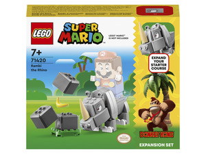 LEGO Super Mario™ 71420 »Rambi das Rhino« – Erweiterungsset