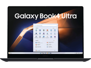 SAMSUNG Galaxy Book4 Ultra, Notebook, mit 16 Zoll Display Touchscreen, Intel® Evo™ Plattform, Core™ Ultra 9,185H Prozessor, 32 GB RAM, 1 TB SSD, NVIDIA GeForce RTX™ 4070, Moonstone Gray, Windo