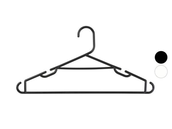Bild 1 von LIVARNO home Kleiderbügel, 10er-Set, schmale Form