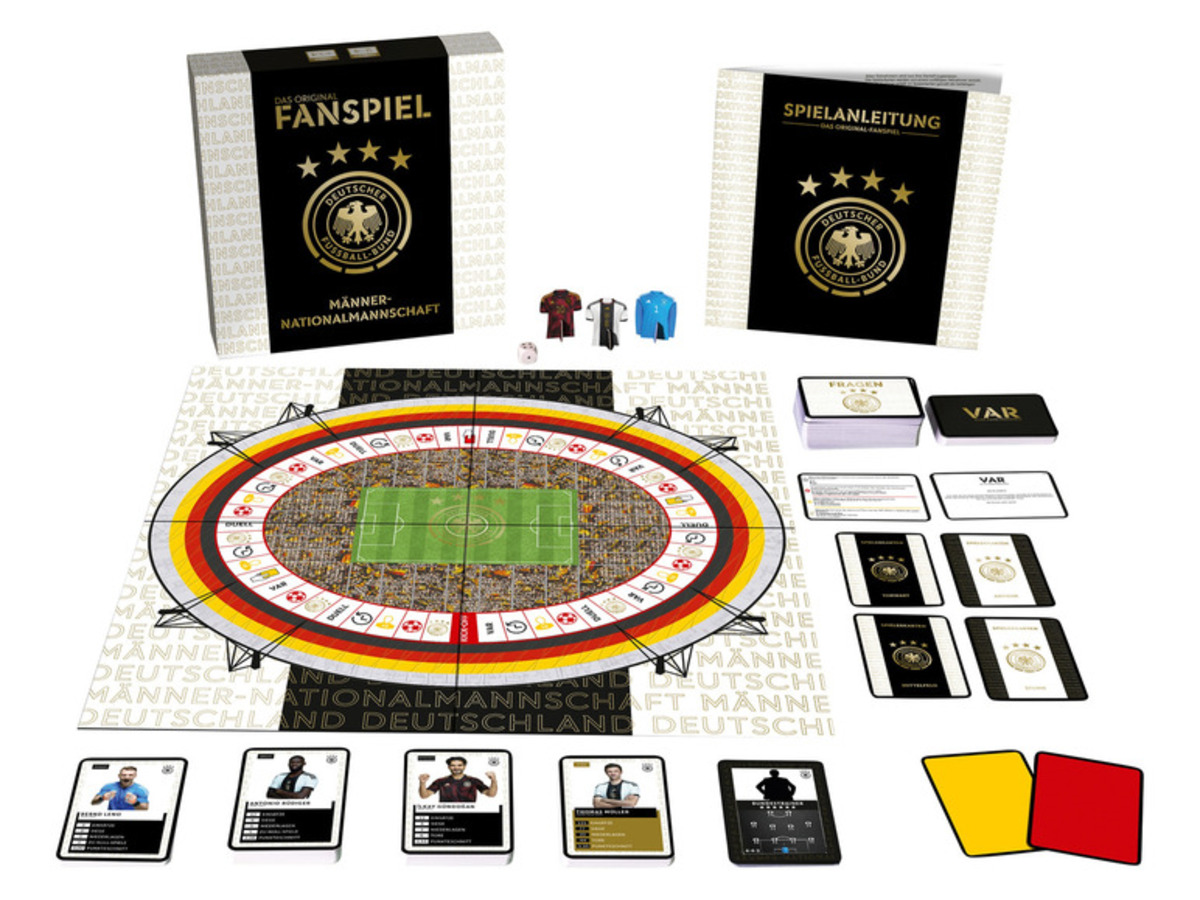 Bild 2 von UEFA EURO 2024 DFB-Brettspiel »Das Original Fanspiel«, mit 97 Spielerkarten