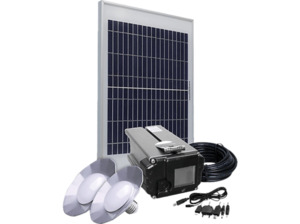 PHAESUN 390956 Energy Comfort Kit Solar Side ONE Solarbeleuchtungs-Kit, Schwarz