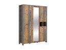 Bild 1 von Kleiderschrank Old Wood - Beton 156 cm - CLIF