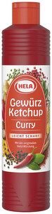 Hela Gewürz Ketchup Curry leicht scharf 800ML