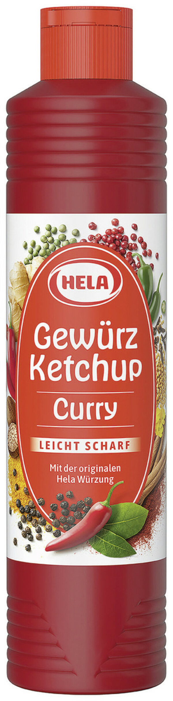 Bild 1 von Hela Gewürz Ketchup Curry leicht scharf 800ML