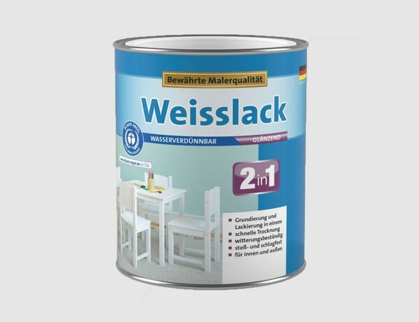 Bild 2 von Weißlack 2in1 Glänzend