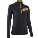 Bild 1 von EVADICT Laufshirt langarm Trail Zipp Damen schwarz/bronze