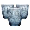 Bild 1 von Bormioli Rocco Diamond Wasserglas, 3 St., blau