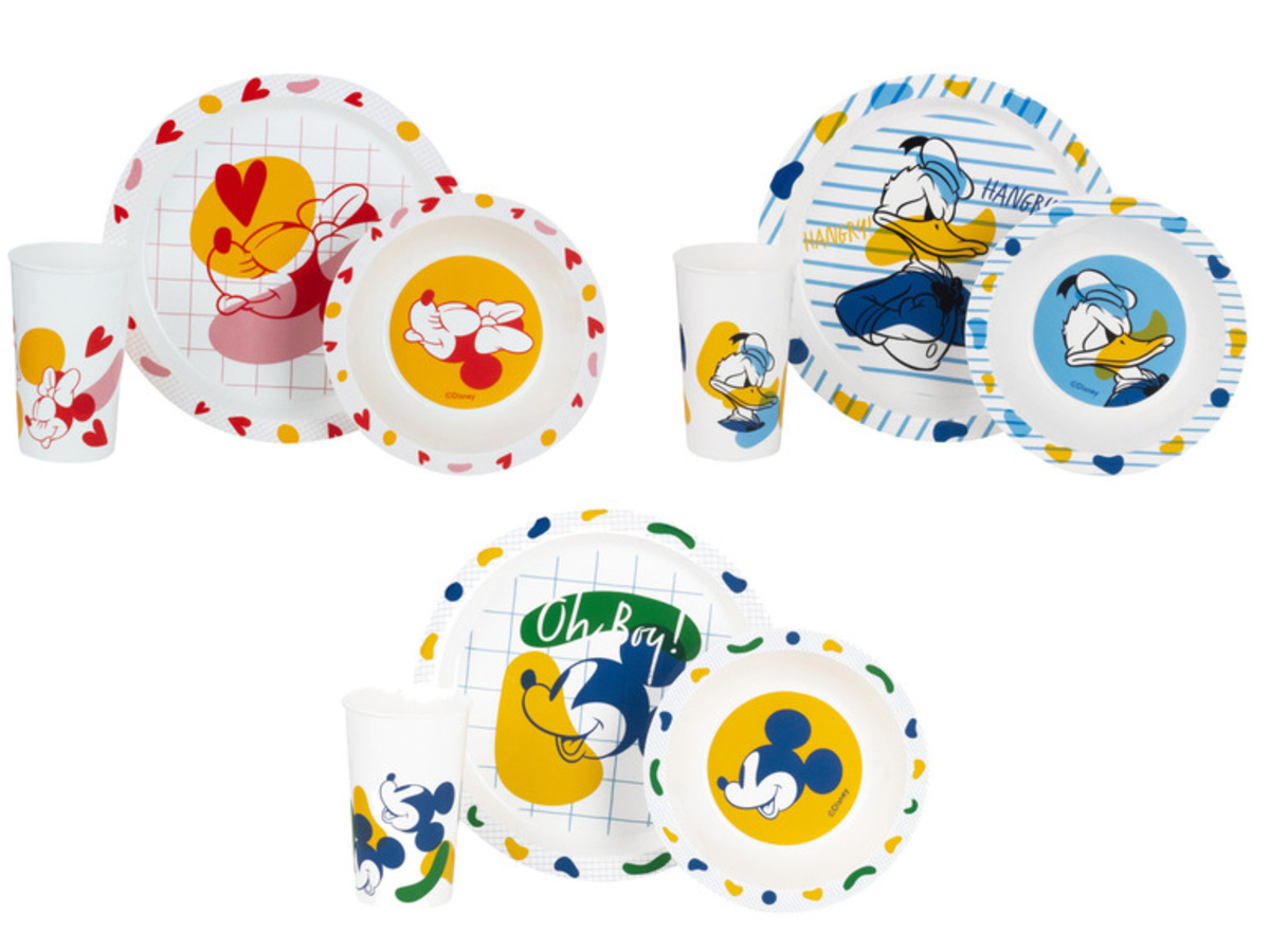 Bild 1 von Disney Mickey Frühstücksset, 3tlg.