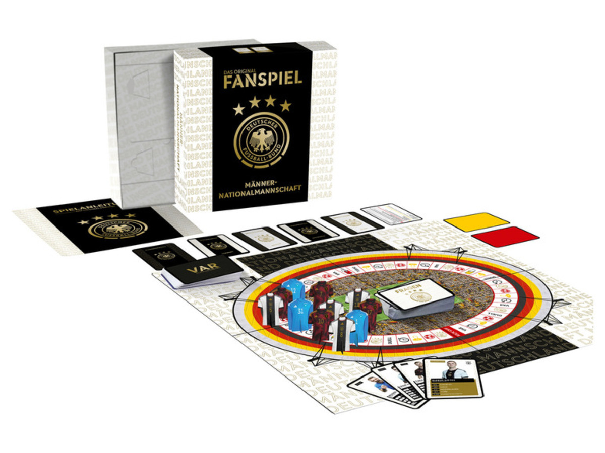 Bild 1 von UEFA EURO 2024 DFB-Brettspiel »Das Original Fanspiel«, mit 97 Spielerkarten