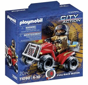 Playmobil® Spielfigur »PLAYMOBIL® 71090 Feuerwehr-Speed Quad«