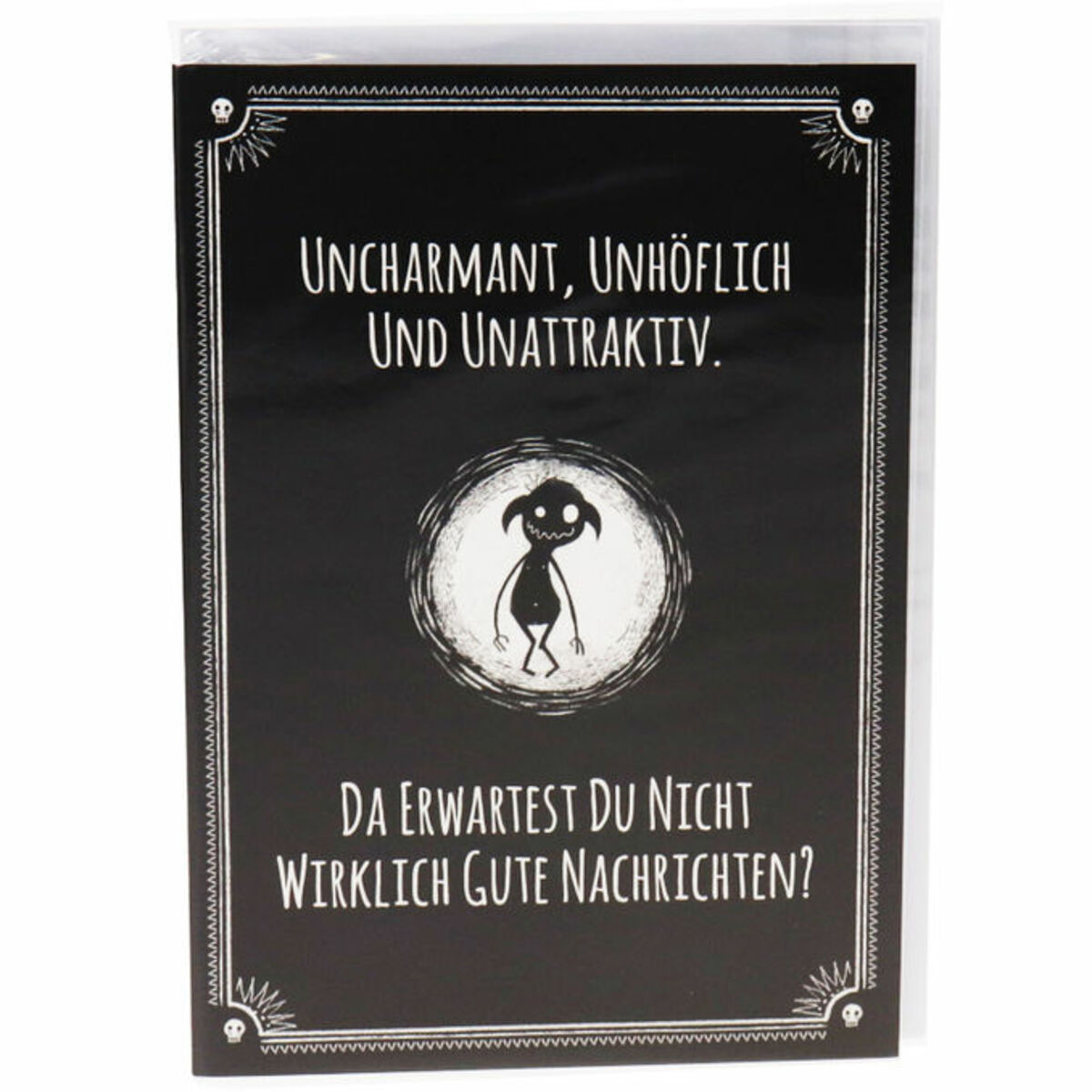 Bild 1 von Pechkeks 2 x Pechwunschkarte "Uncharmant"