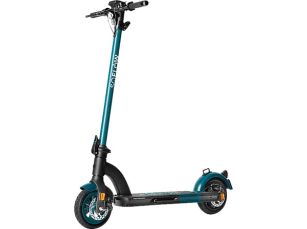 Bild 1 von SOFLOW SO4 7,8 Ah Gen 3, mit Blinker E-Scooter (8,5 Zoll, Grün/Schwarz), Grün/Schwarz