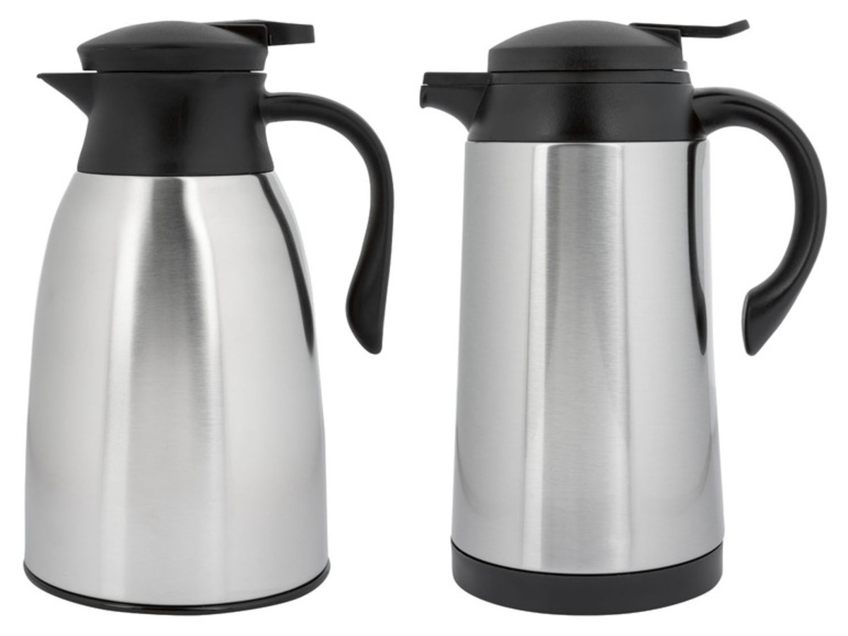 Bild 1 von ERNESTO Edelstahl Isolierkanne, 1 l