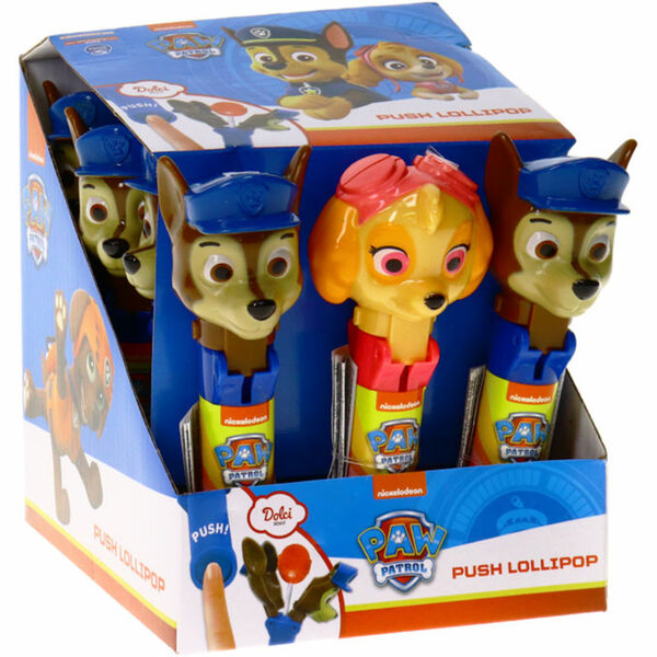 Bild 1 von Paw Patrol Push Lollipops, 12er Pack