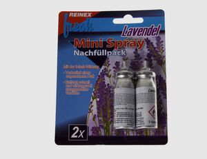 Lufterfrischer Mini Spray Nachfüller Lavendel