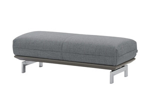 hülsta Sofa Polsterbank grau Maße (cm): B: 123 H: 54 T: 40 Polstermöbel