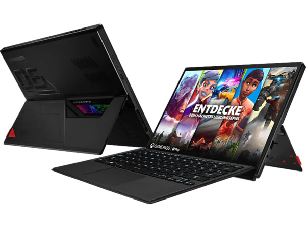 Bild 1 von ASUS ROG Flow Z13 GZ301VU-MU001W, Convertible, mit 13,4 Zoll Display Touchscreen, Intel® Core™ i9,i9-13900H Prozessor, 16 GB RAM, 1 TB SSD, NVIDIA GeForce RTX™ 4050, Schwarz, Windows 11 Home (64