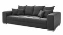 Bild 1 von Big Sofa grau 254 cm - Nosagunterfederung - BORNEO