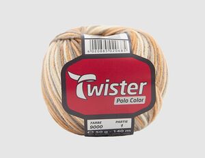 Strickgarn Twister Polo Color