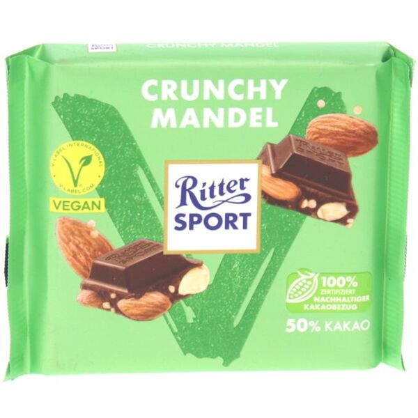 Bild 1 von Ritter Sport Crunchy Mandel Vegan