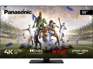 PANASONIC TX-55MX600E LED TV (Flat, 55 Zoll / 139 cm, UHD 4K, SMART TV), Schwarz