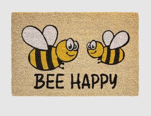 Fußmatte Bee Happy