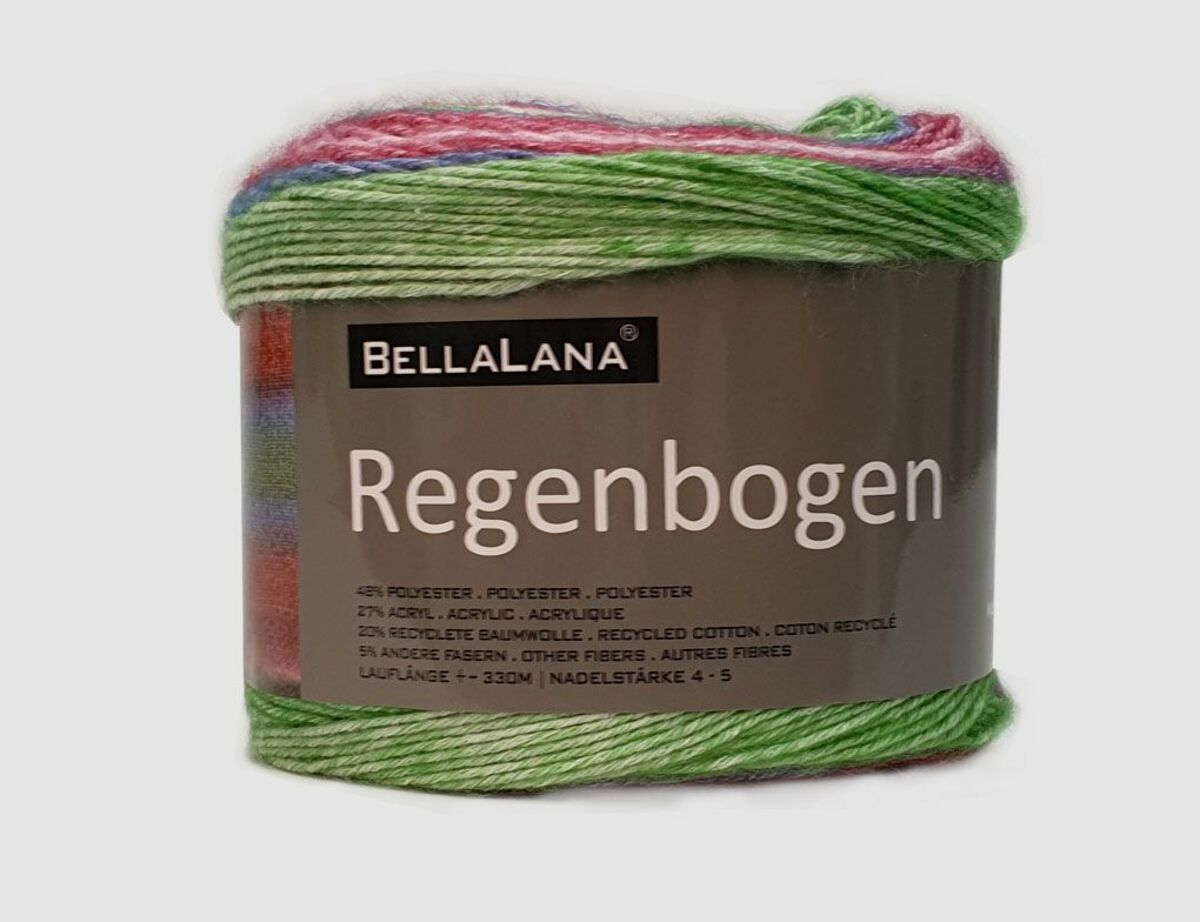 Bild 1 von Strickgarn Regenbogen